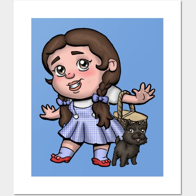 Dorothy Gale Wall Art by zacksmithart